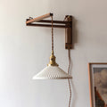 Drift Haven – Adjustable Wood Wall Light