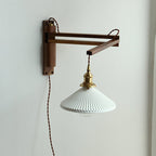Drift Haven – Adjustable Wood Wall Light