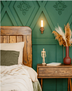 Drift Lily - Rechargeable Wooden Sconce