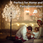Gideon - 5.9ft Artificial Cherry Tree With Lights