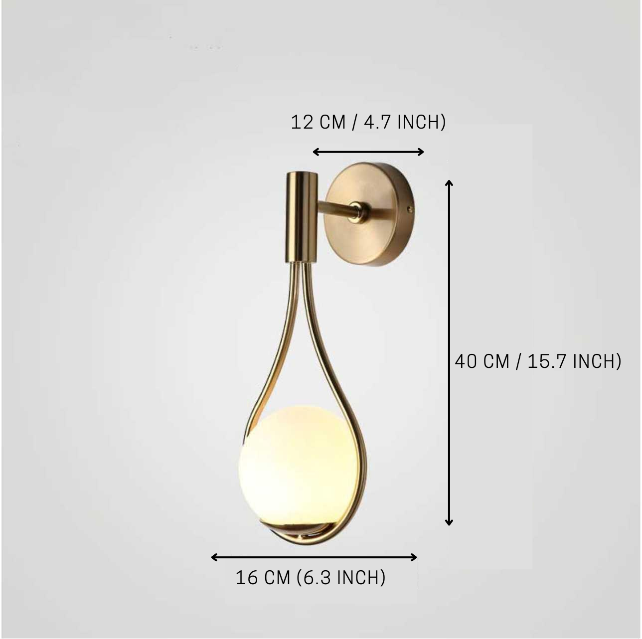 Hazel Candle Atlas - Modern Nordic Wall Lamp