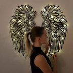 Vega - Angel Wings Wall Art (With LED Lights)