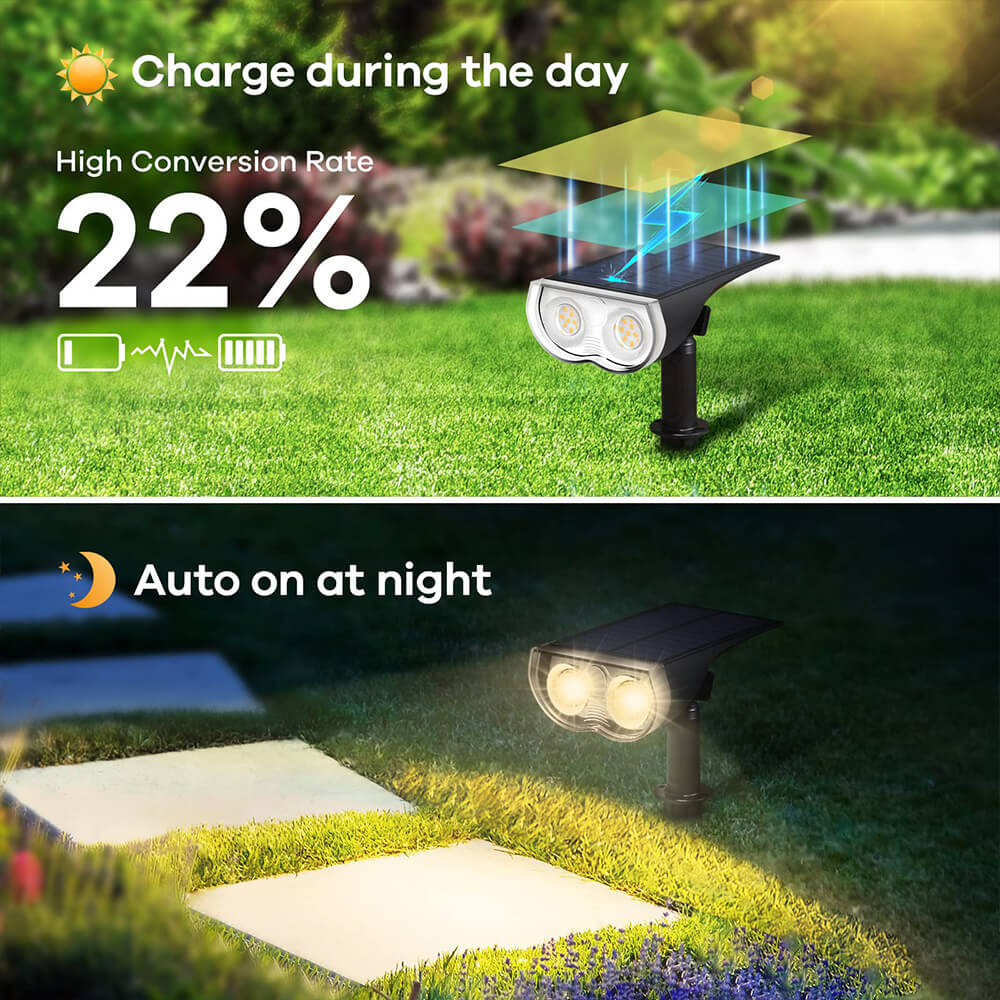 Briar - 2 in 1 Solar Spotlight(2 Packs)