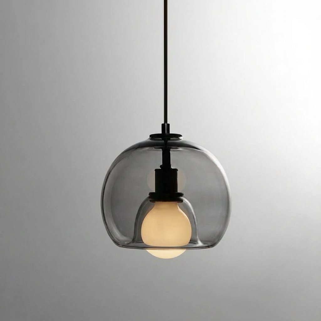 Ivory Field - Modern Glass Pendant Light