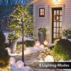 Halcyon - 5.9ft Artificial Tree With Lights