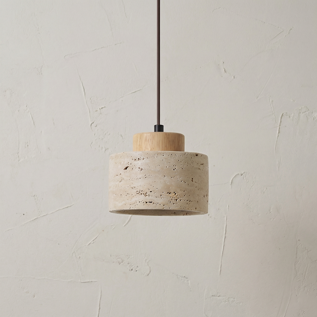 Silent Nook - Modern Stone Pendant Light Fixture