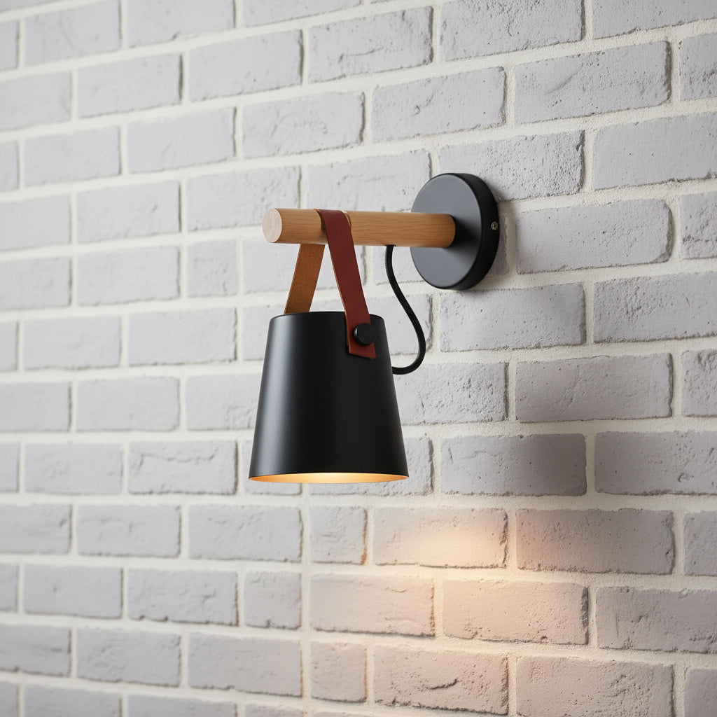 Cloud Echo - Nordic Wooden Wall Lights for Bedroom