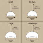 Modern Stone - Minimalist Hanging Pendant Light Fixture