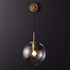 Copper Cedar - Modern Glass Wall Sconces