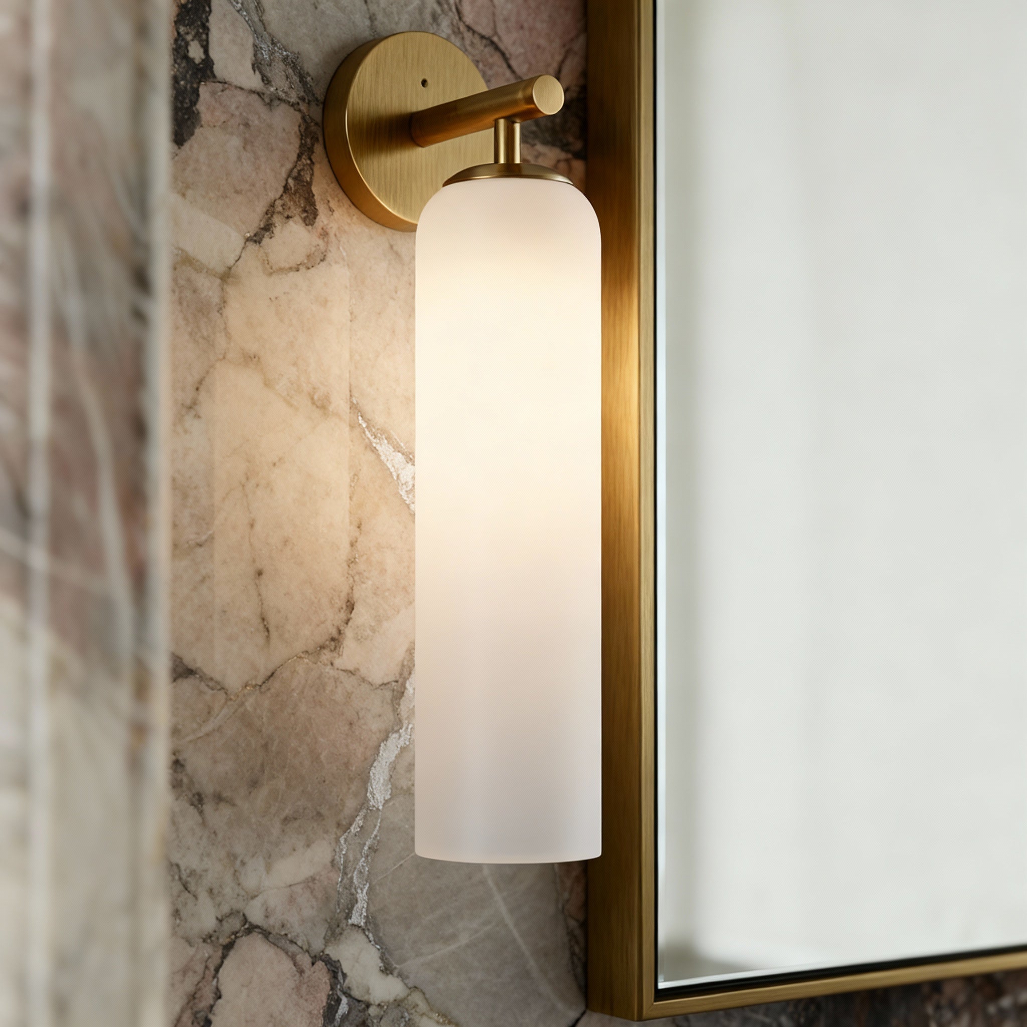 Minimal Tide - Glass Wall-Mounted Lamp