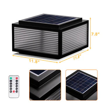 Paloma - Solar-Powered Outdoor Post Lights For Garden Pathways