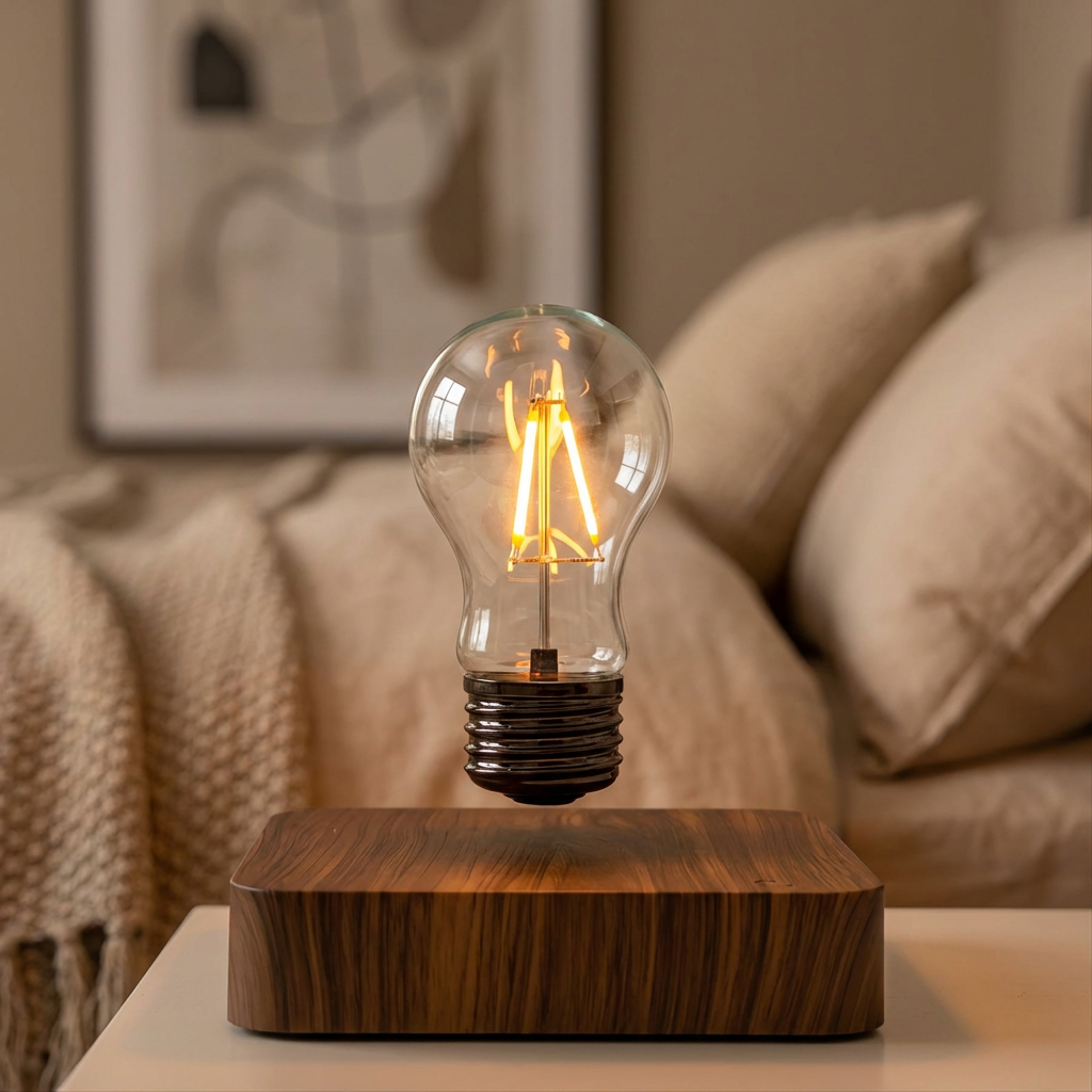 Solstice Ridge – Floating Magnetic LED Table Lamp