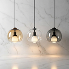 Ivory Field - Modern Glass Pendant Light
