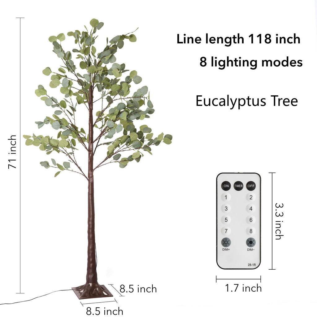 Halcyon - 5.9ft Artificial Tree With Lights