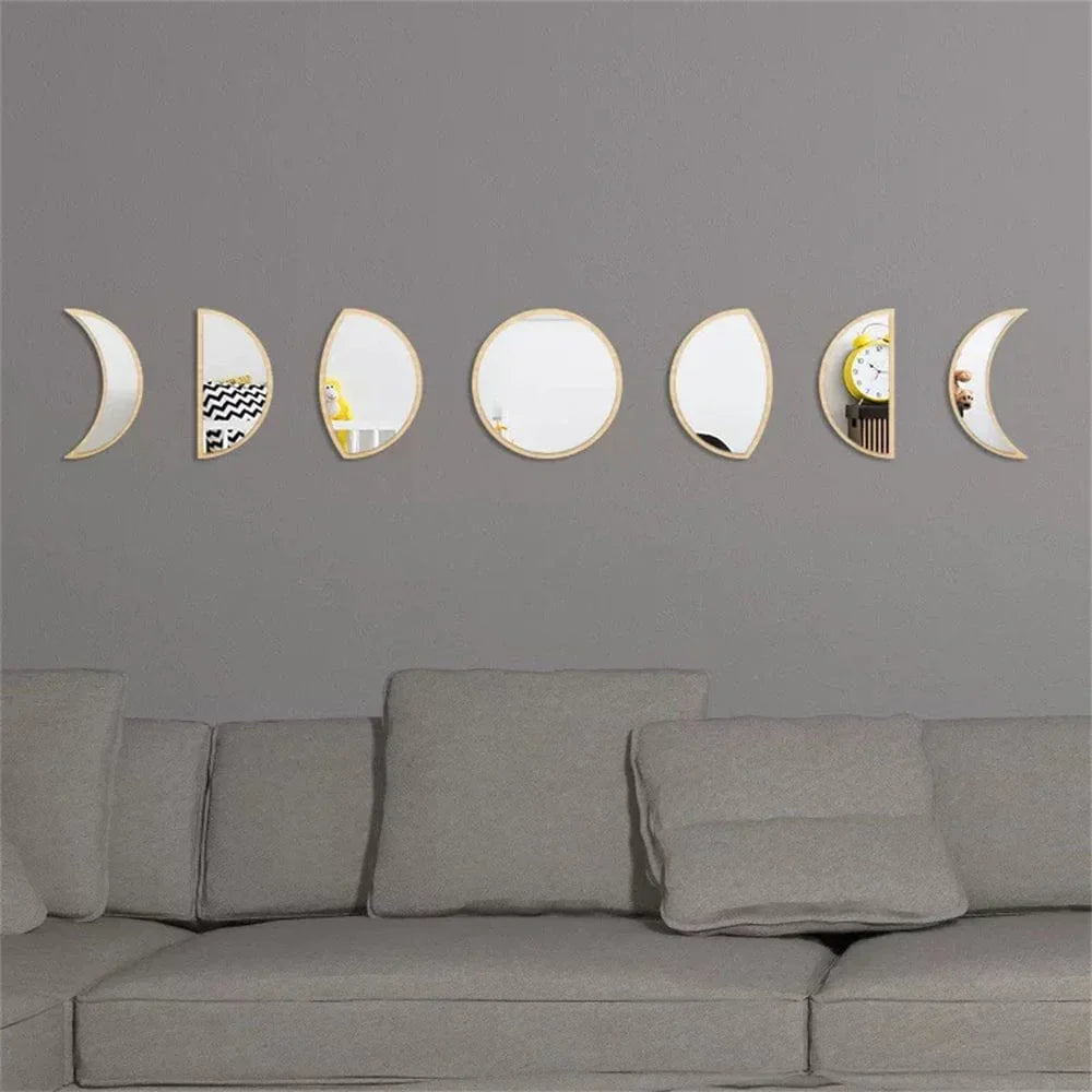 Fable - 7Pcs Moon Phase Mirrors