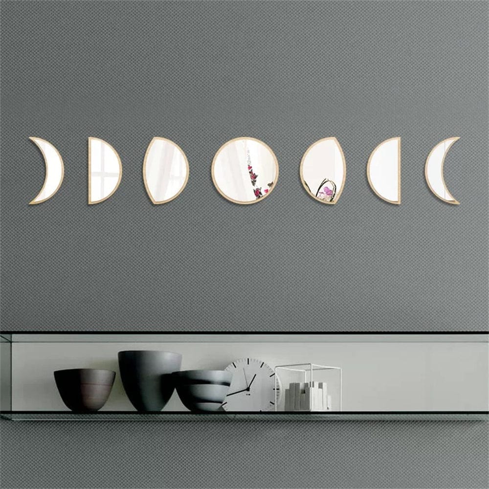 Fable - 7Pcs Moon Phase Mirrors