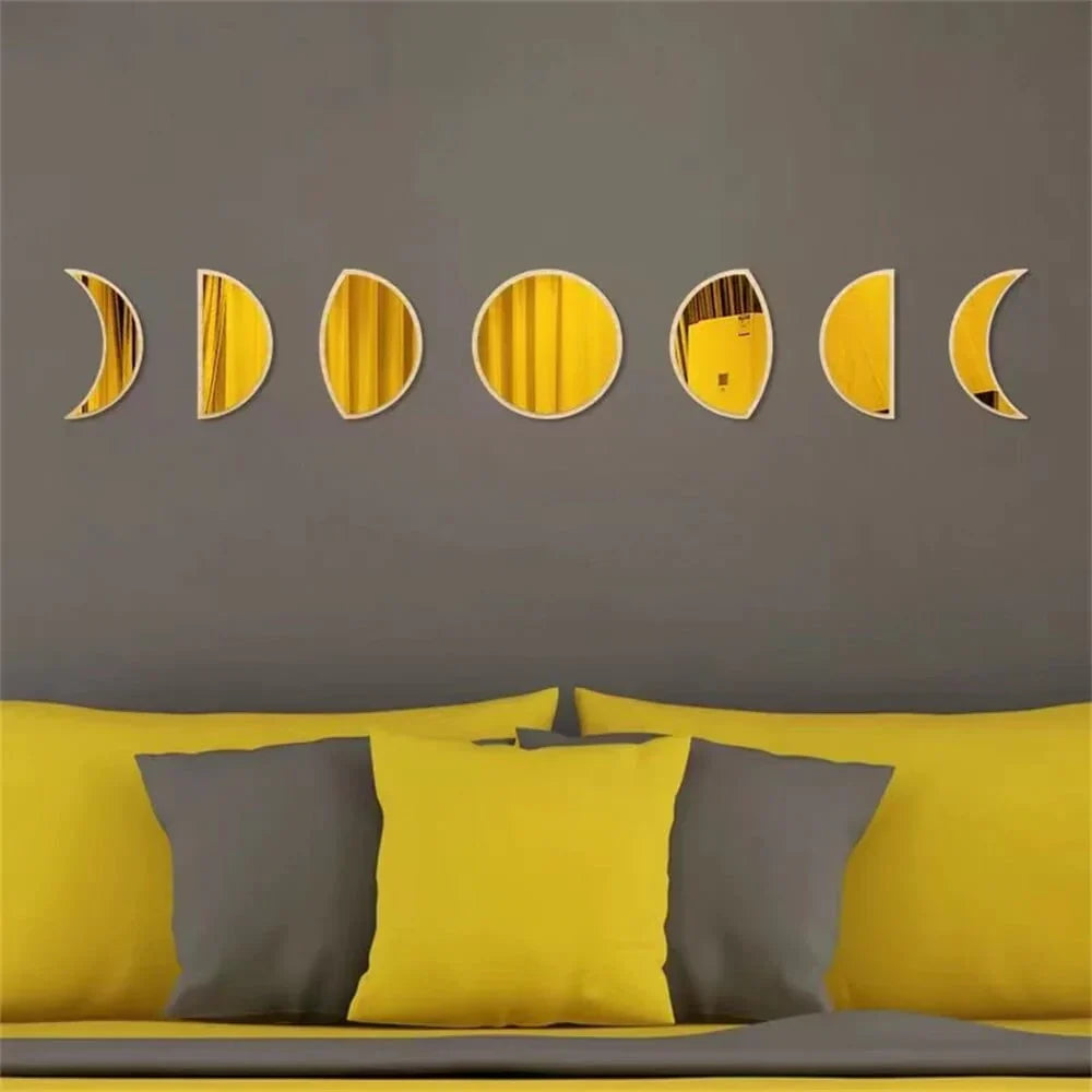 Fable - 7Pcs Moon Phase Mirrors