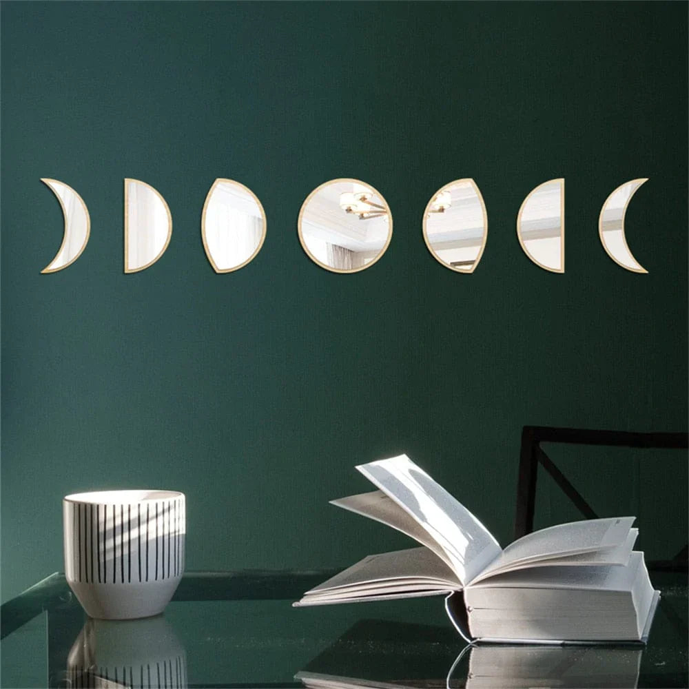Fable - 7Pcs Moon Phase Mirrors
