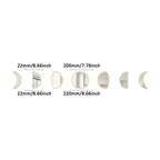 Fable - 7Pcs Moon Phase Mirrors