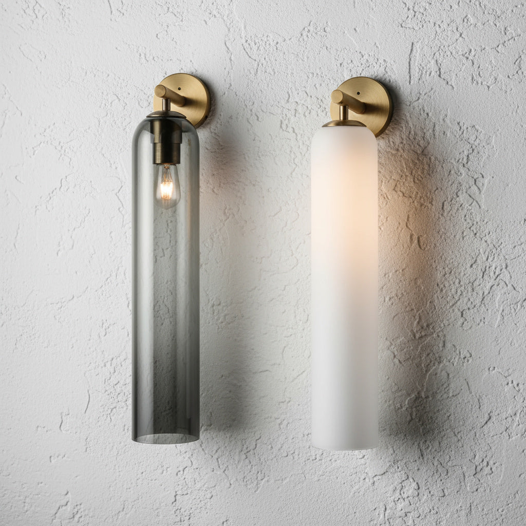 Minimal Tide - Glass Wall-Mounted Lamp