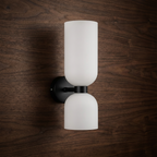 Copper Ember Birch – Nordic Modern Glass Wall Light Fixture