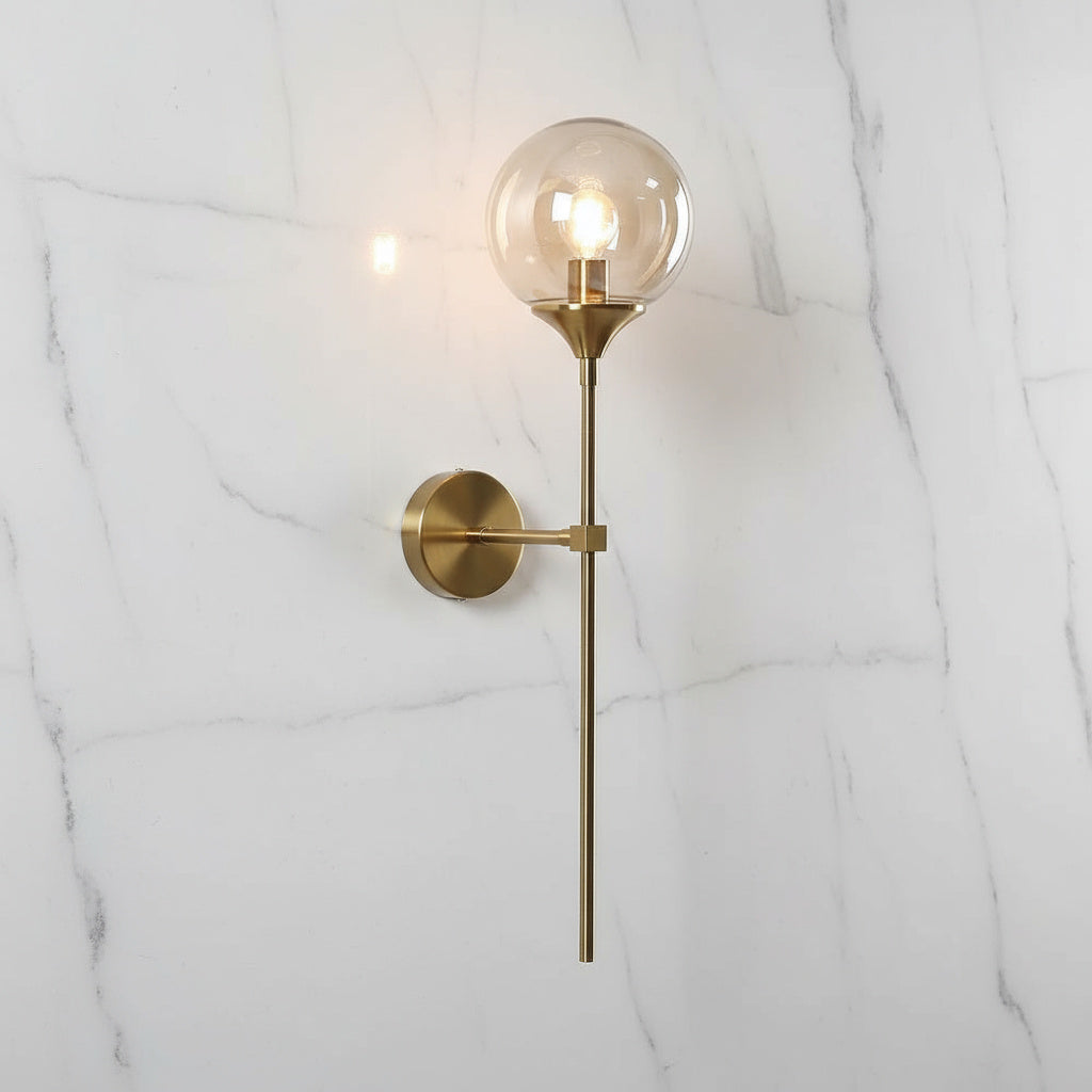 Minimal Canyon - Modern Glass Wall Sconce