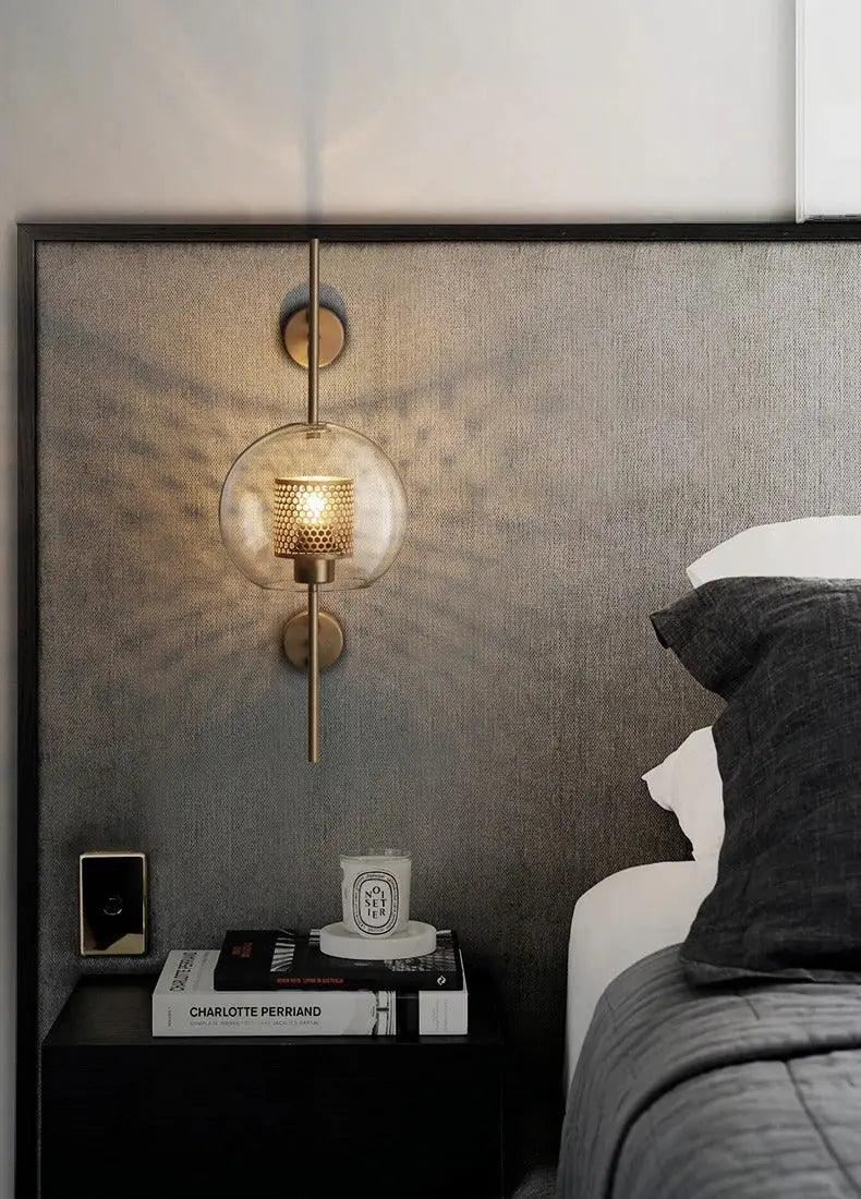 Frost Oasis - Modern Glass Wall Lamp