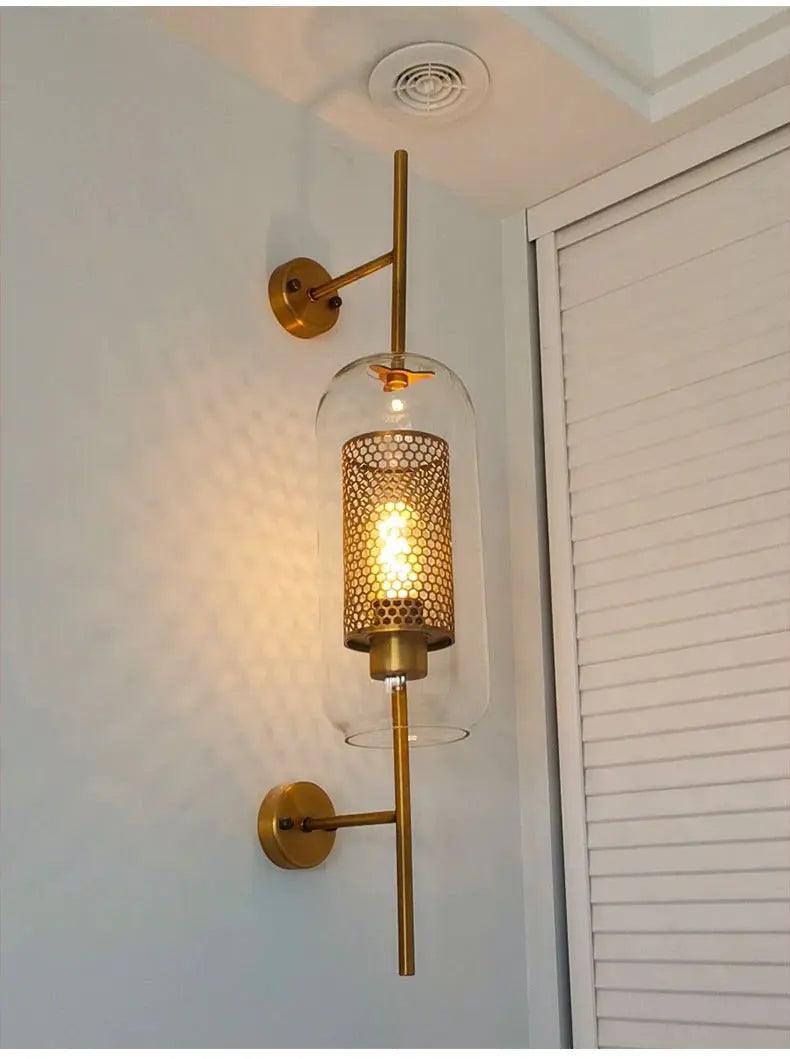 Frost Oasis - Modern Glass Wall Lamp