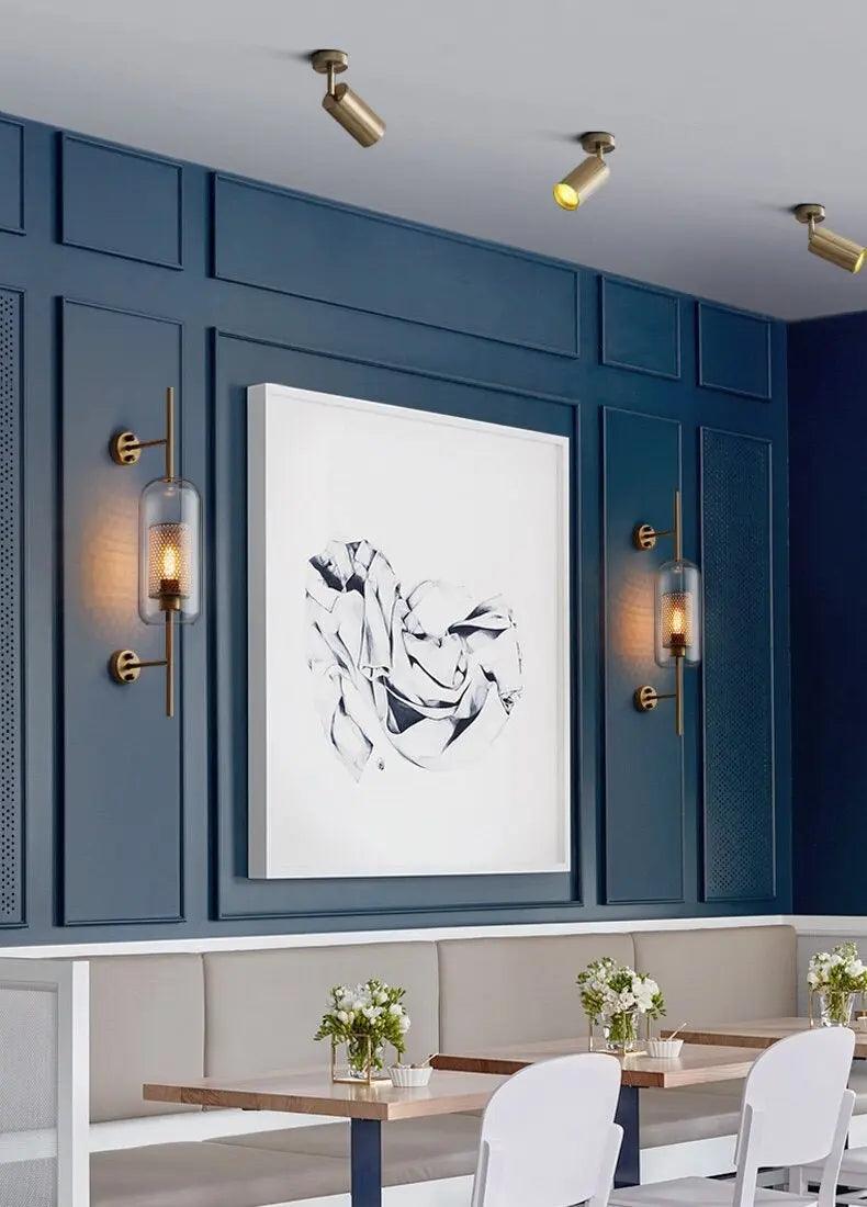 Frost Oasis - Modern Glass Wall Lamp
