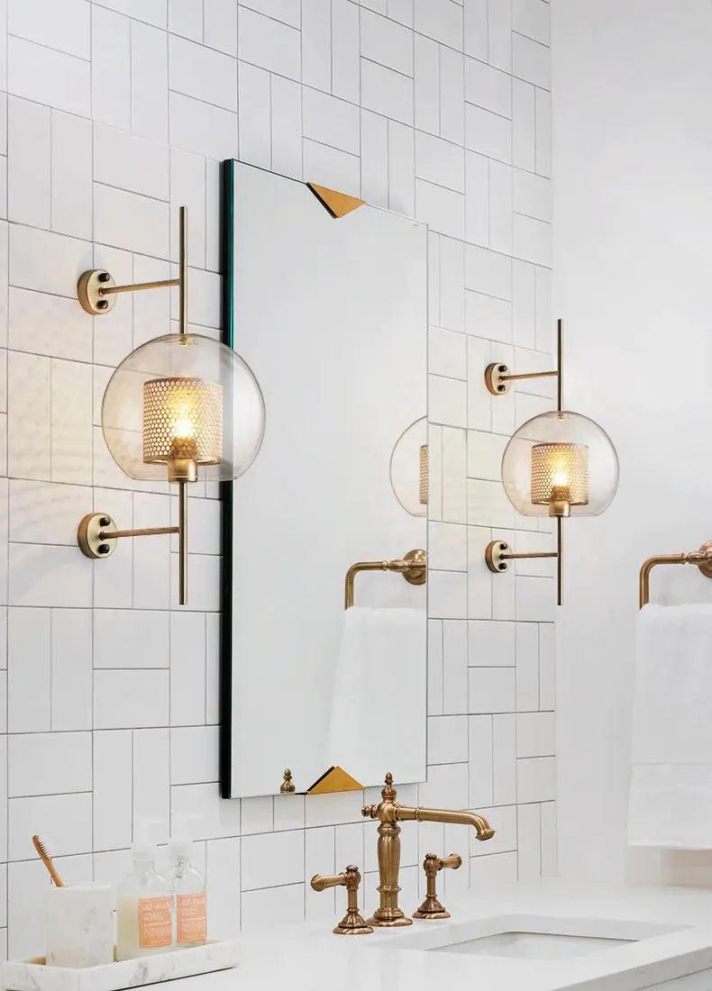 Frost Oasis - Modern Glass Wall Lamp
