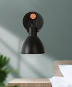 Velvet Moor - Industrial Plug in Wall Sconce