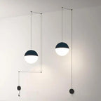 Slate Bay - Nordic Plug-In DIY Glass Hanging Lights For Bedroom