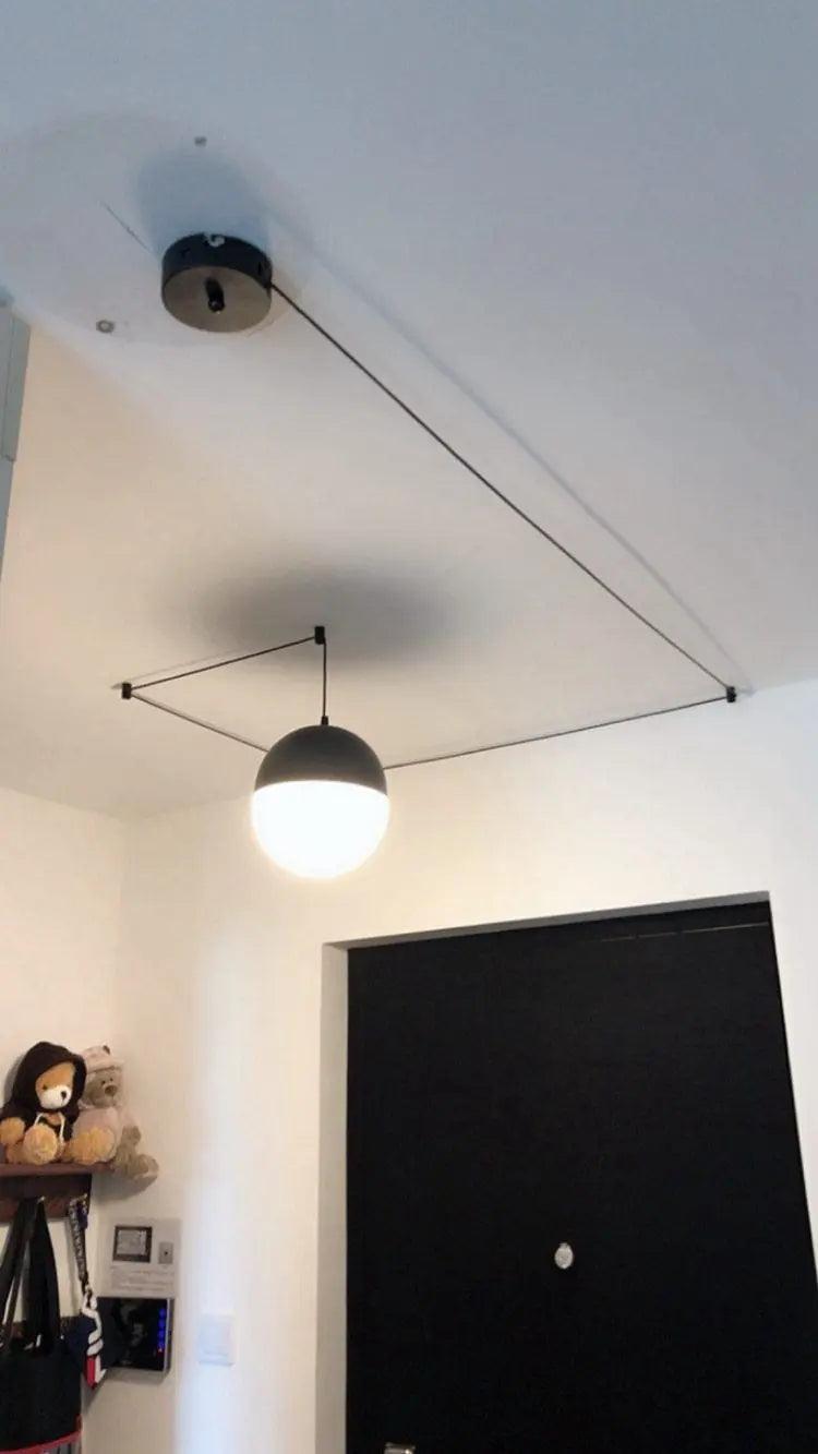 Slate Bay - Nordic Plug-In DIY Glass Hanging Lights For Bedroom