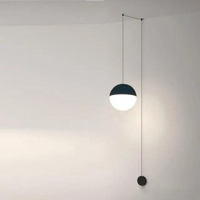 Slate Bay - Nordic Plug-In DIY Glass Hanging Lights For Bedroom