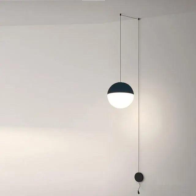 Slate Bay - Nordic Plug-In DIY Glass Hanging Lights For Bedroom