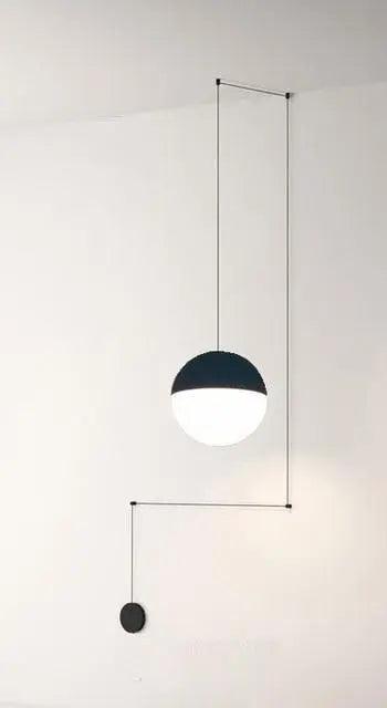 Slate Bay - Nordic Plug-In DIY Glass Hanging Lights For Bedroom