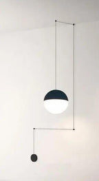 Slate Bay - Nordic Plug-In DIY Glass Hanging Lights For Bedroom