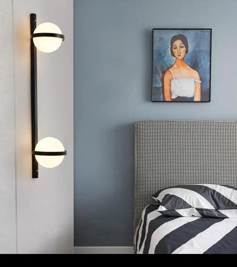 Silver Echo - Nordic Planter Light Sconce