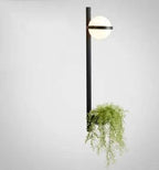 Silver Echo - Nordic Planter Light Sconce