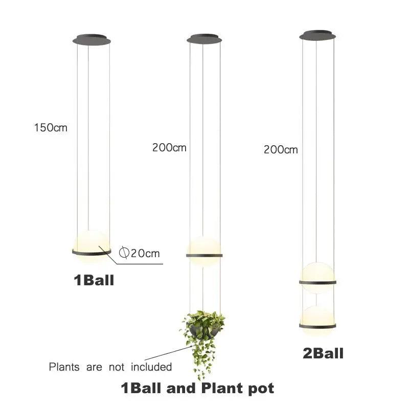 Drift Vale - Planter Light Pendant Chandelier