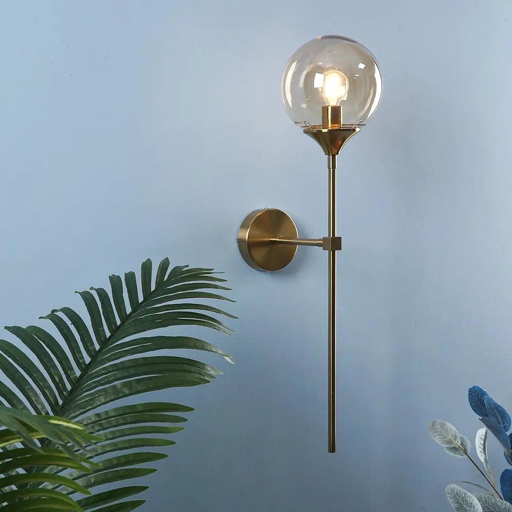 Minimal Canyon - Modern Glass Wall Sconce