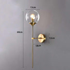 Minimal Canyon - Modern Glass Wall Sconce