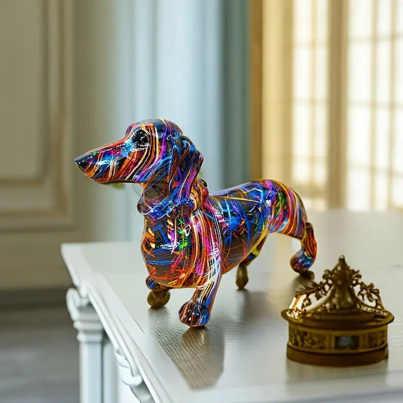 Elio - Artisan Resin Dachshund Figurine