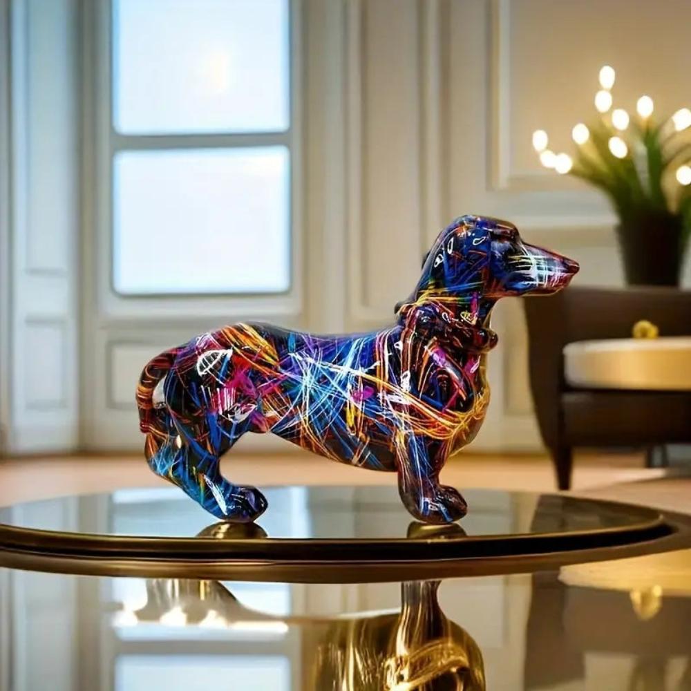 Elio - Artisan Resin Dachshund Figurine