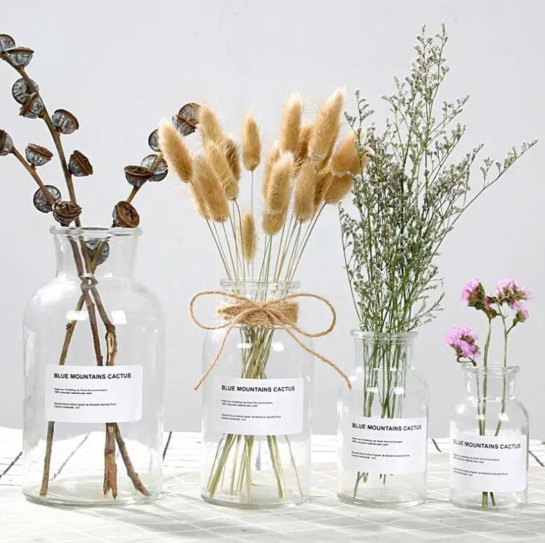 Warm Fjord - Glass Bottle Vase