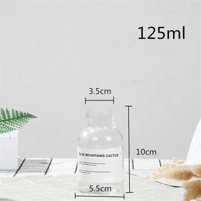 Warm Fjord - Glass Bottle Vase