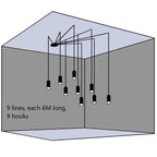 Meadow Canyon - Plug-In Hanging Lights For Bedroom