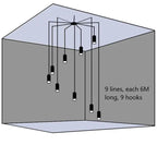 Meadow Canyon - Plug-In Hanging Lights For Bedroom