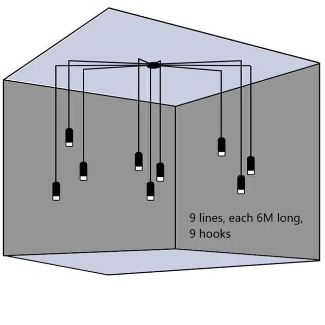 Meadow Canyon - Plug-In Hanging Lights For Bedroom