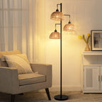 Yara - Indoor Boho Rattan Floor Lamp